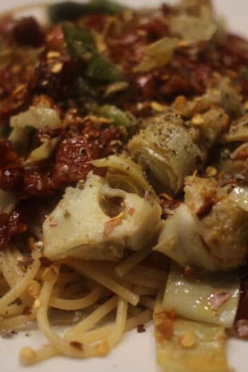Sauceless pasta