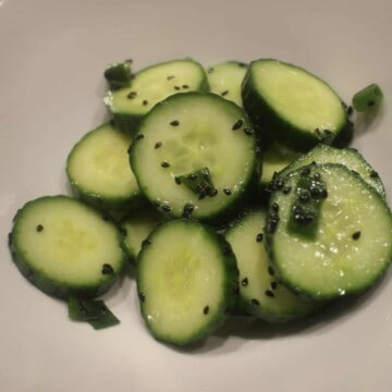 Asian cucumber salad