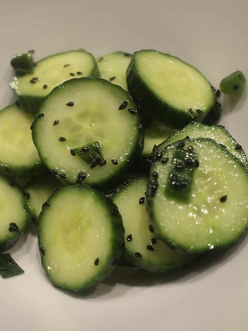 Asian cucumber salad