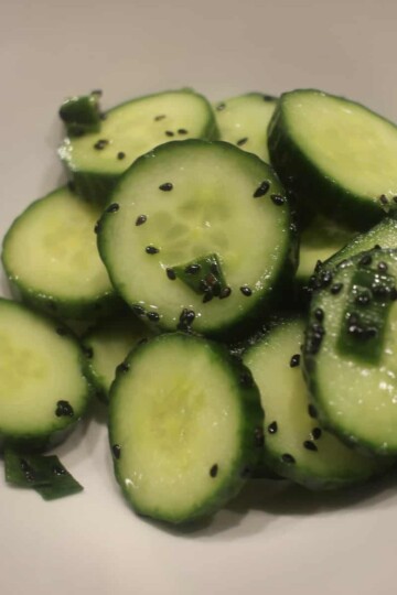 Asian cucumber salad