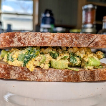 Egg-ish Salad Sandwich