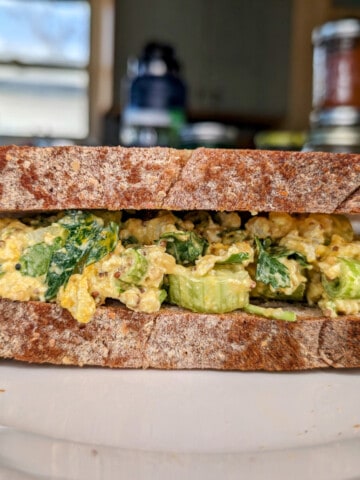 Egg-ish Salad Sandwich