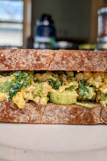 Egg-ish Salad Sandwich