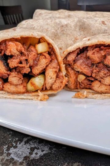 BBQ Soy Curls Wrap