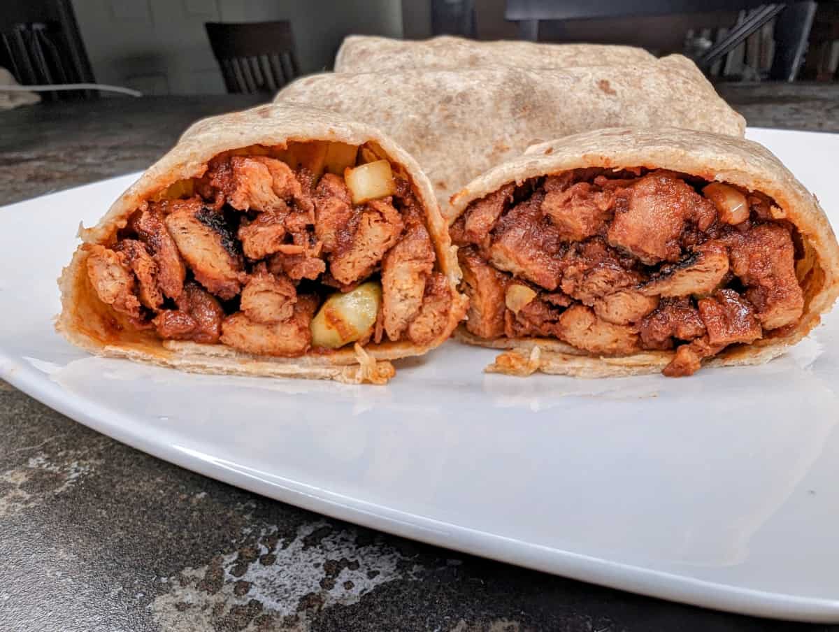 BBQ Soy Curls Wrap