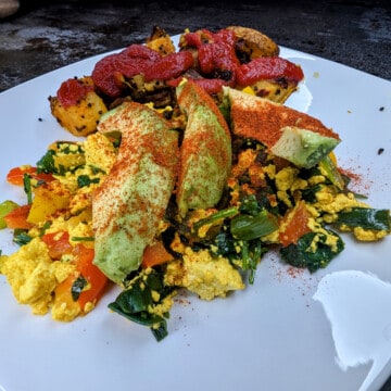 Tofu scramble.