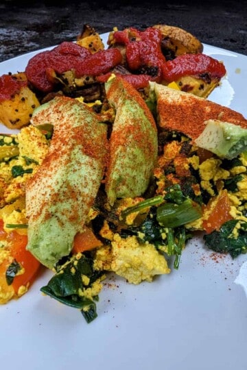 Tofu scramble.