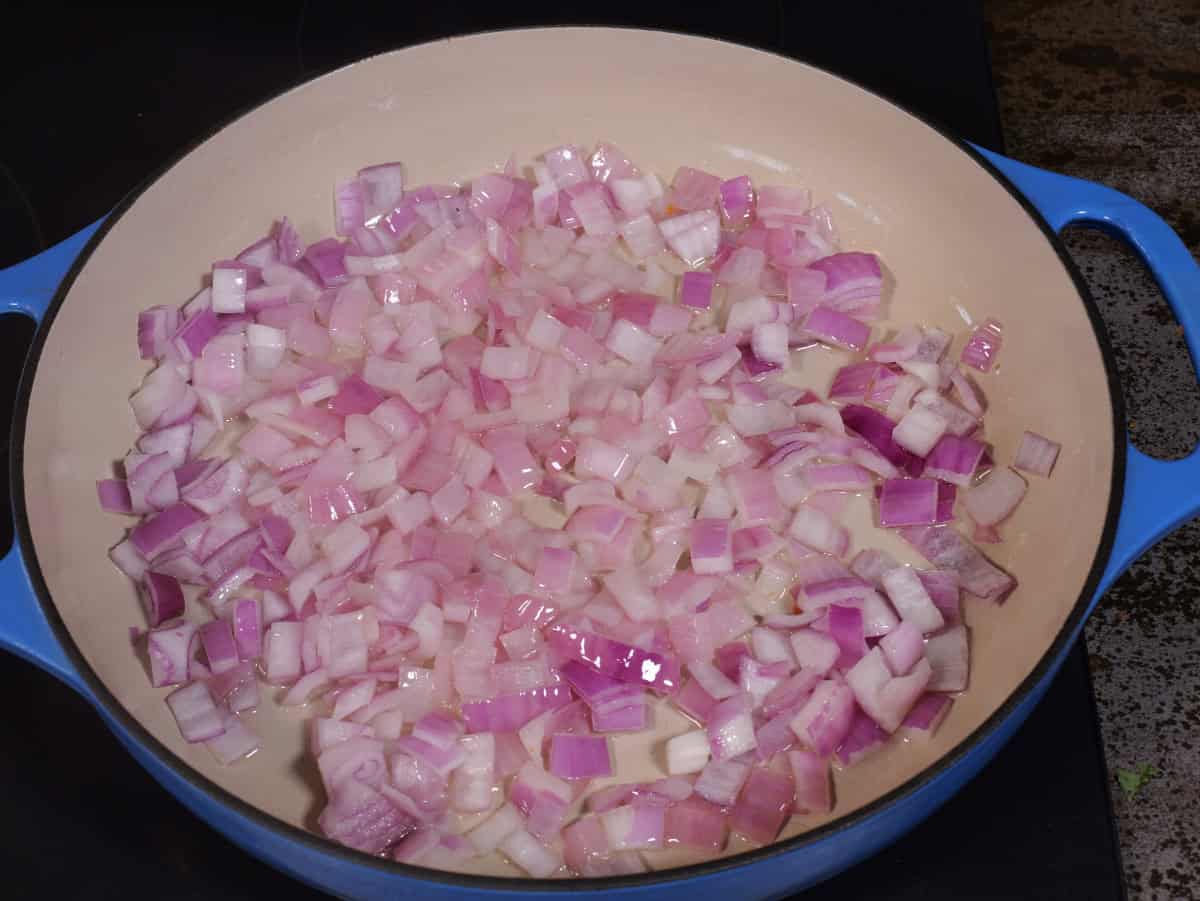 translucent onions