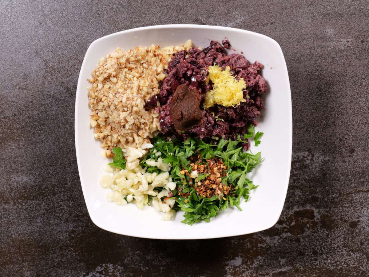 all ingredients in a bowl